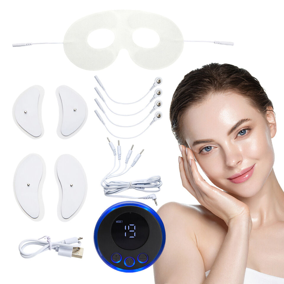 EMS Microcurrent Face Skin Tightening Lifting Device Facial Beauty Mini Machine Image 6