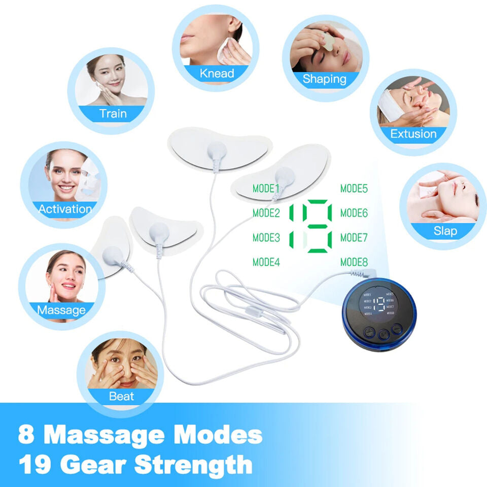 EMS Microcurrent Face Skin Tightening Lifting Device Facial Beauty Mini Machine Image 7