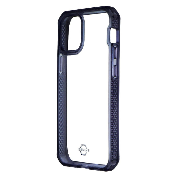 ITSKINS Hybrid Clear Series Case for Apple iPhone 12 Mini - Clear / Deep Blue Image 1