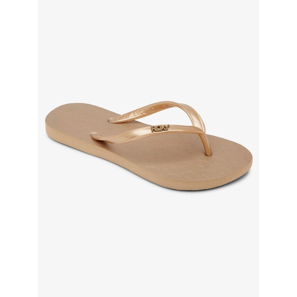 ROXY Girls Viva Flip Flop Gold - ARGL100285-GLD GOLD Image 2