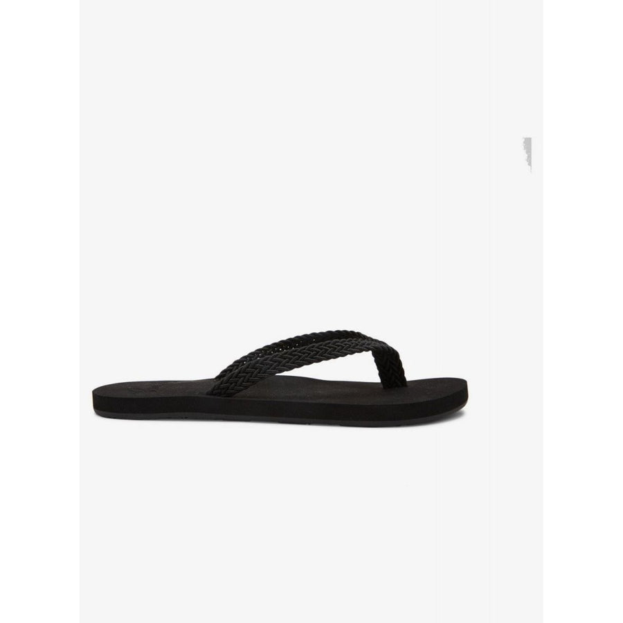 ROXY Womens Malia Flop Flop Black - ARJL100995-BLK BLACK Image 1