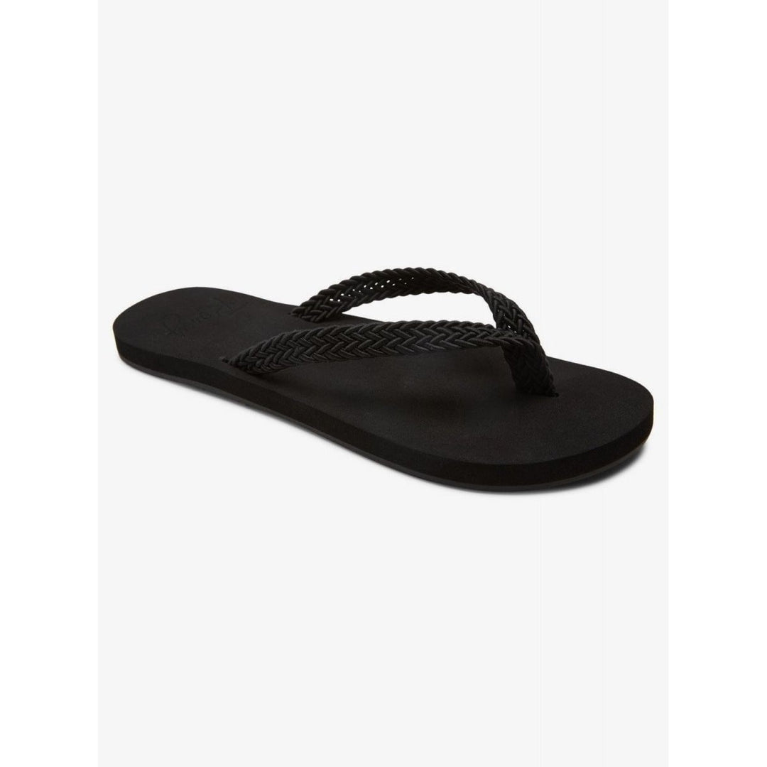 ROXY Womens Malia Flop Flop Black - ARJL100995-BLK BLACK Image 2