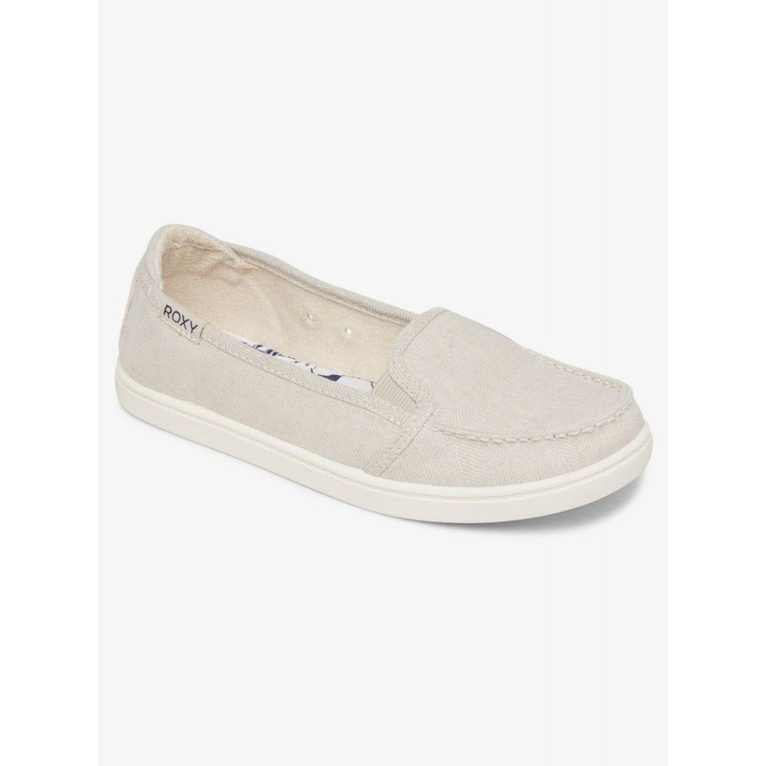 ROXY Womens Minnow Slip-On Shoe Oatmeal - ARJS600472-OAT Oatmeal Image 2