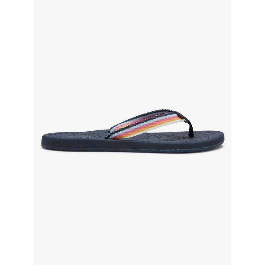 ROXY Womens Colbee Flip Flop Blue Indigo - ARJL100848-4BI BLUE INDIGO Image 1