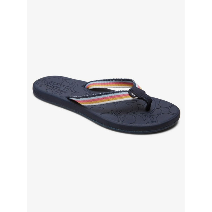 ROXY Womens Colbee Flip Flop Blue Indigo - ARJL100848-4BI BLUE INDIGO Image 2