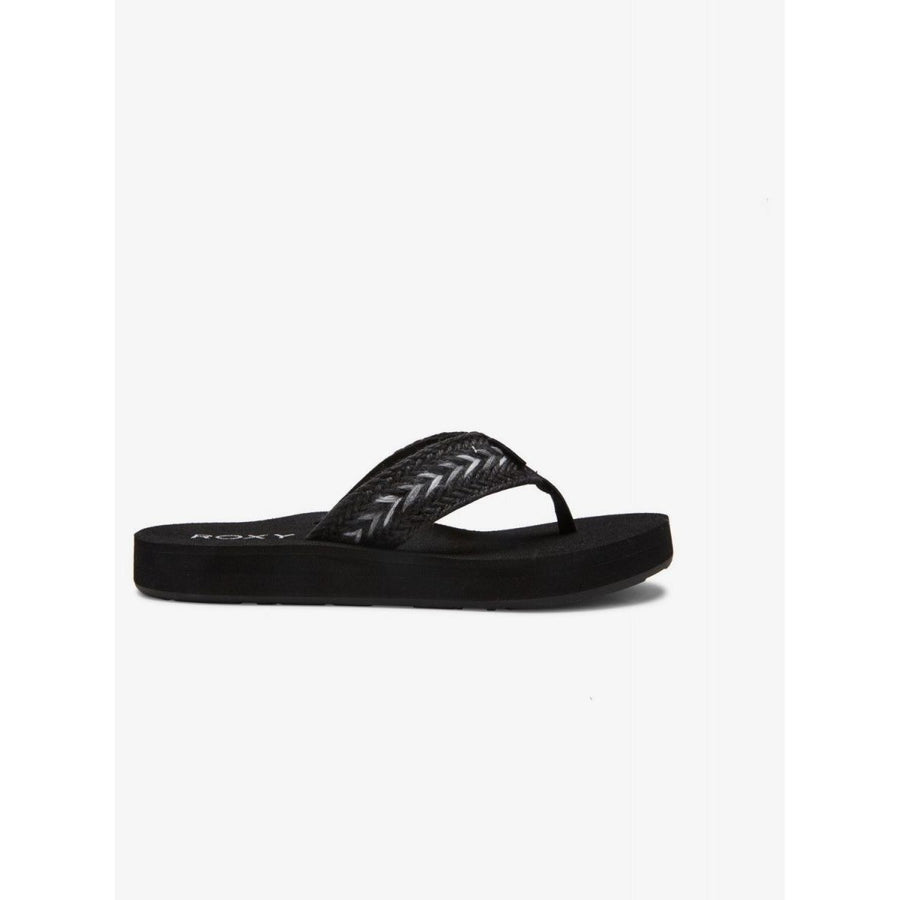 ROXY Womens Rosarito Womens Flip Flop Black - ARJL101005-BLK BLACK Image 1