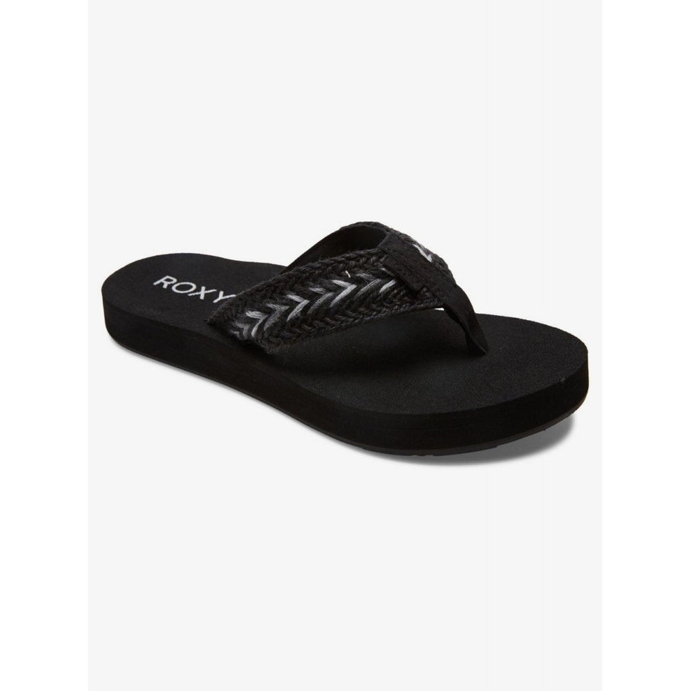 ROXY Womens Rosarito Womens Flip Flop Black - ARJL101005-BLK BLACK Image 2