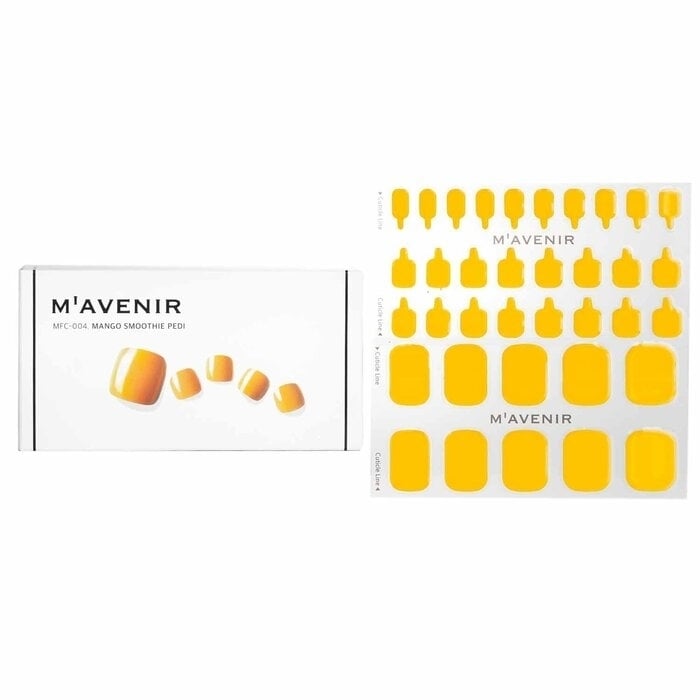 Mavenir - Nail Sticker (Yellow) - Mango Smoothie Pedi(36pcs) Image 1