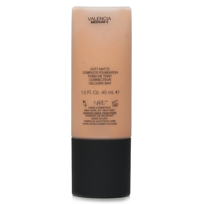 NARS - Soft Matte Complete Foundation - Valencia (Medium 5)(45ml/1.5oz) Image 2