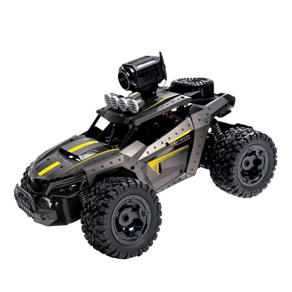 Protocol Trek 4x4 RC Car With Live Streaming HD Camera - Gray- Image 2