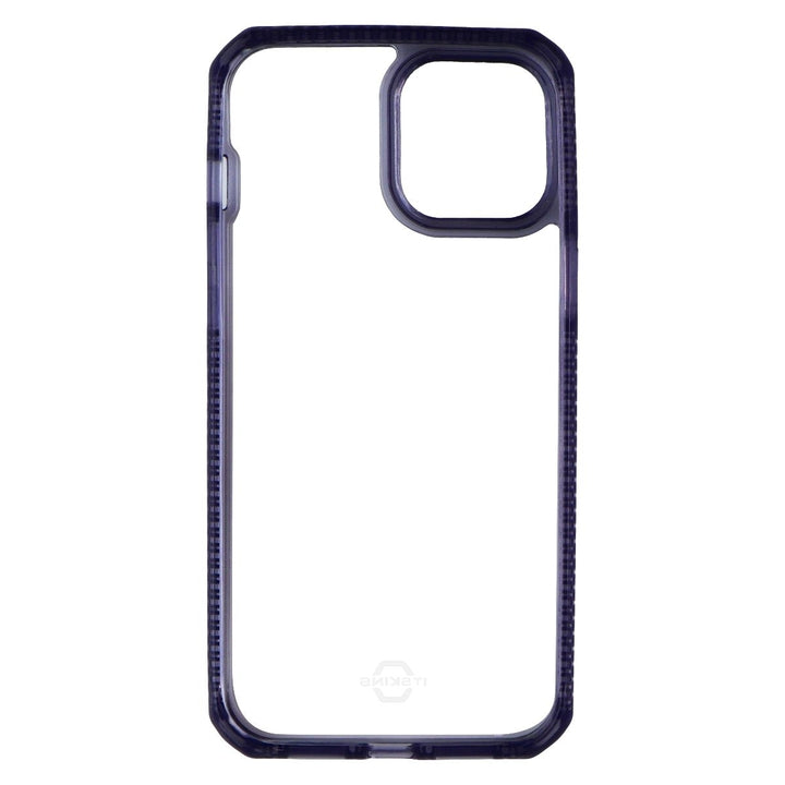 ITSKINS Hybrid Clear Series Case for Apple iPhone 12 Pro Max - Clear / Deep Blue Image 3