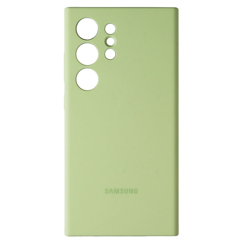 Samsung Official Silicone Case for Samsung Galaxy S24 Ultra - Lime Image 2