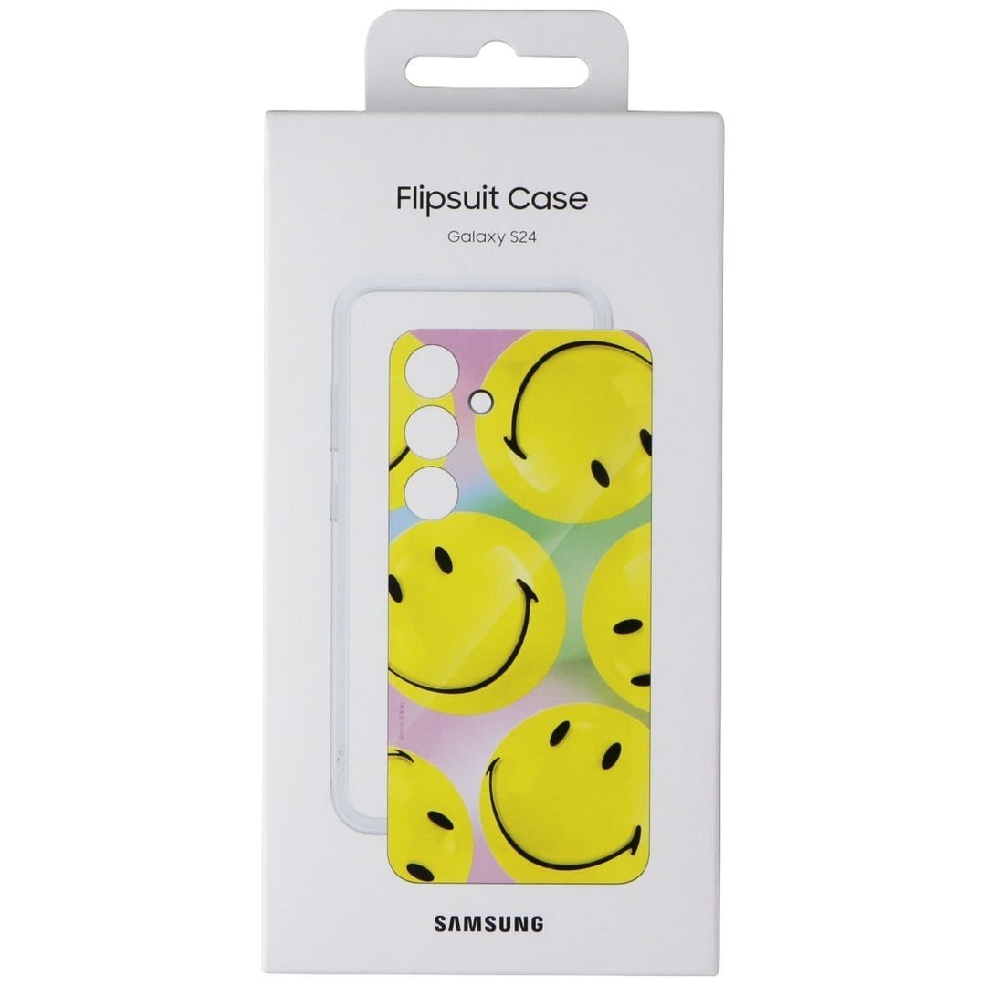 Samsung Official Flipsuit Case for Samsung Galaxy S24 - Yellow Image 1