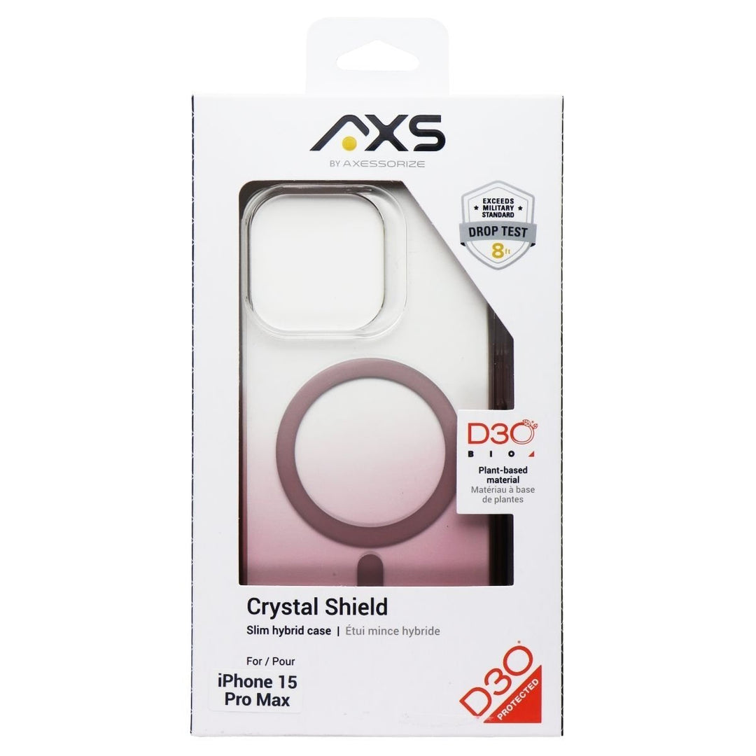 Axessorize AXS Crystal Shield Case for MagSafe for iPhone 15 Pro Max - Nude Image 1