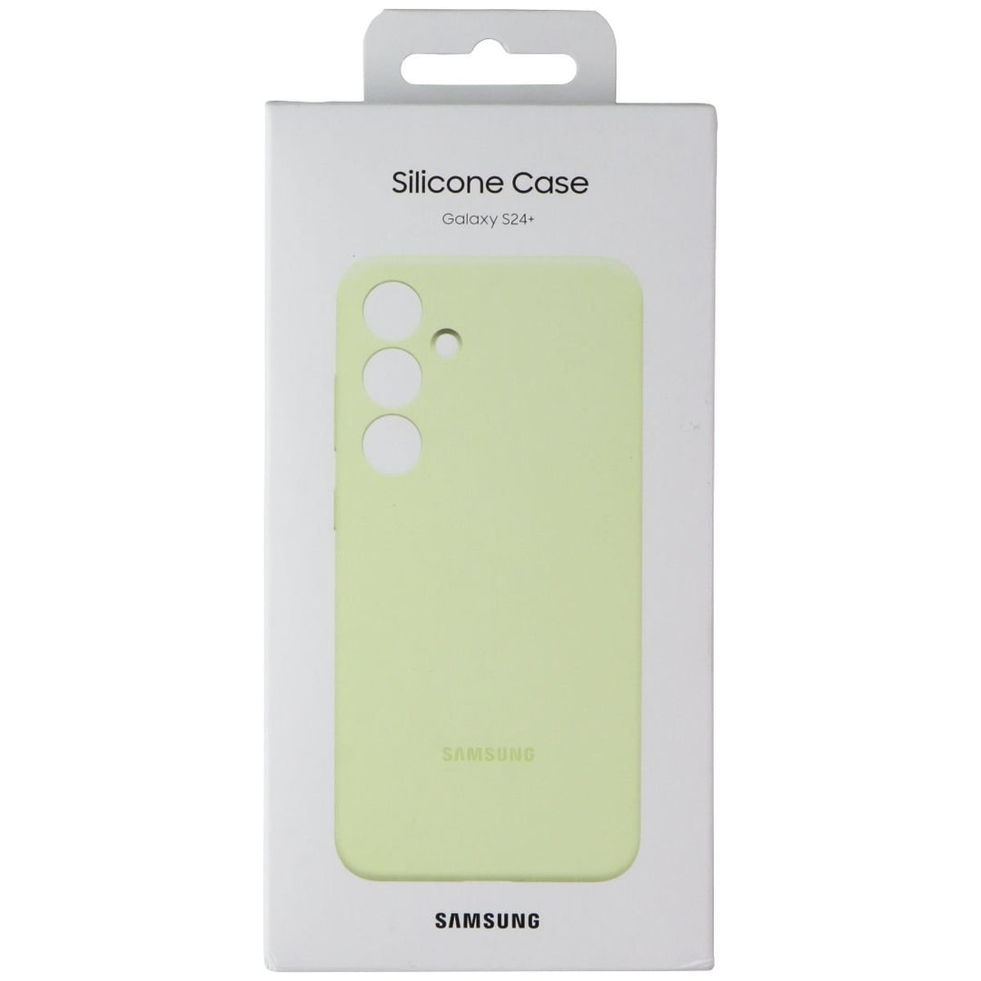 Samsung Official Silicone Case for Samsung Galaxy S24+ / Lime Image 1