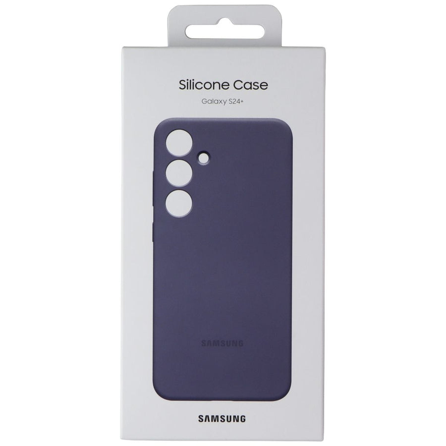 Samsung Official Silicone Case for Samsung Galaxy S24+ / Violet Image 1