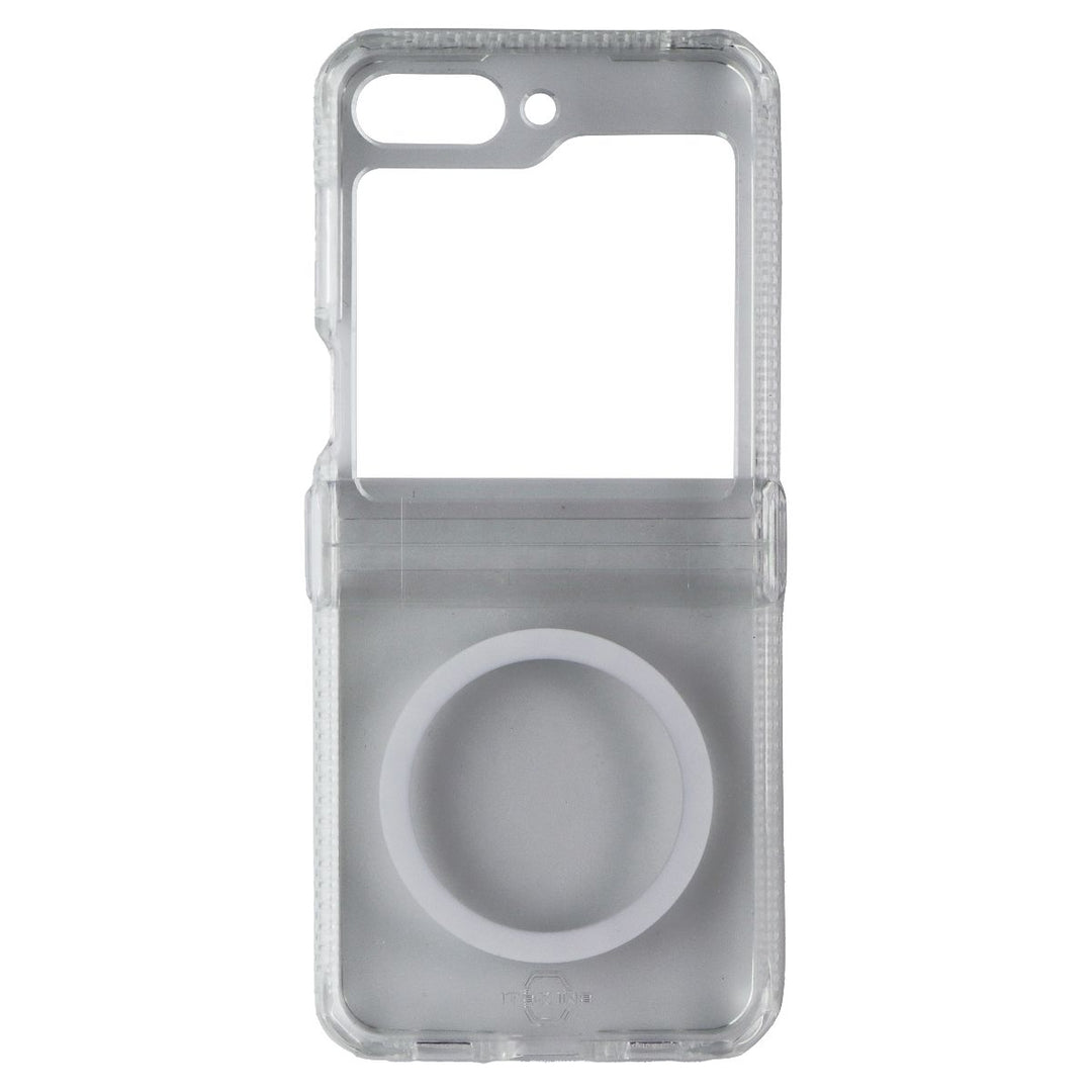 ITSKINS Hybrid_R Clear // Hinge Case for MagSafe for Galaxy Z Flip5 - Clear Image 3