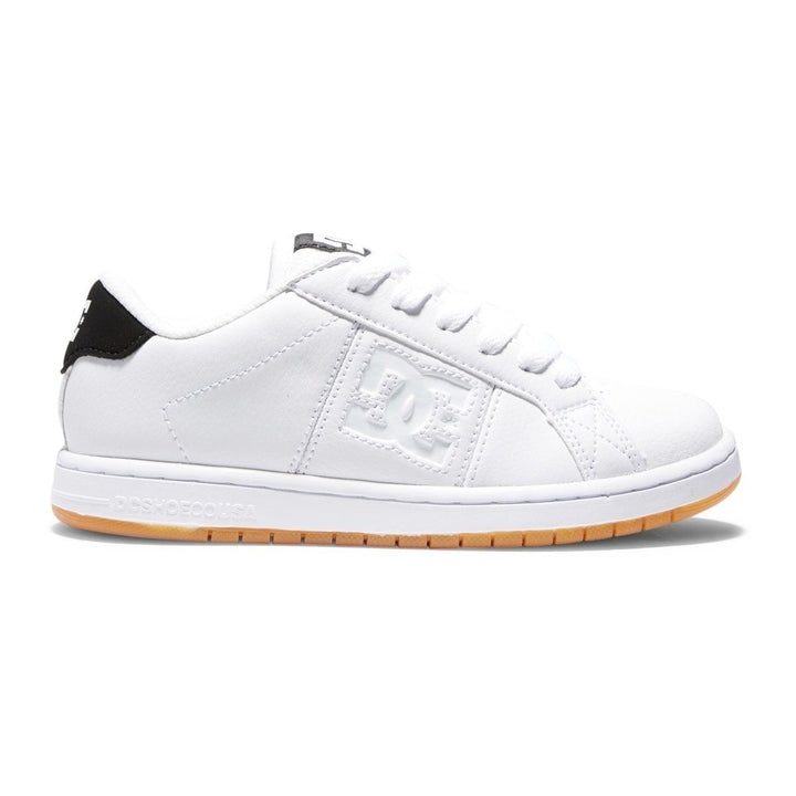 DC Shoes Unisex Kids Striker Shoes White/Gum - ADBS100270-WG5 WHITE/GUM Image 1