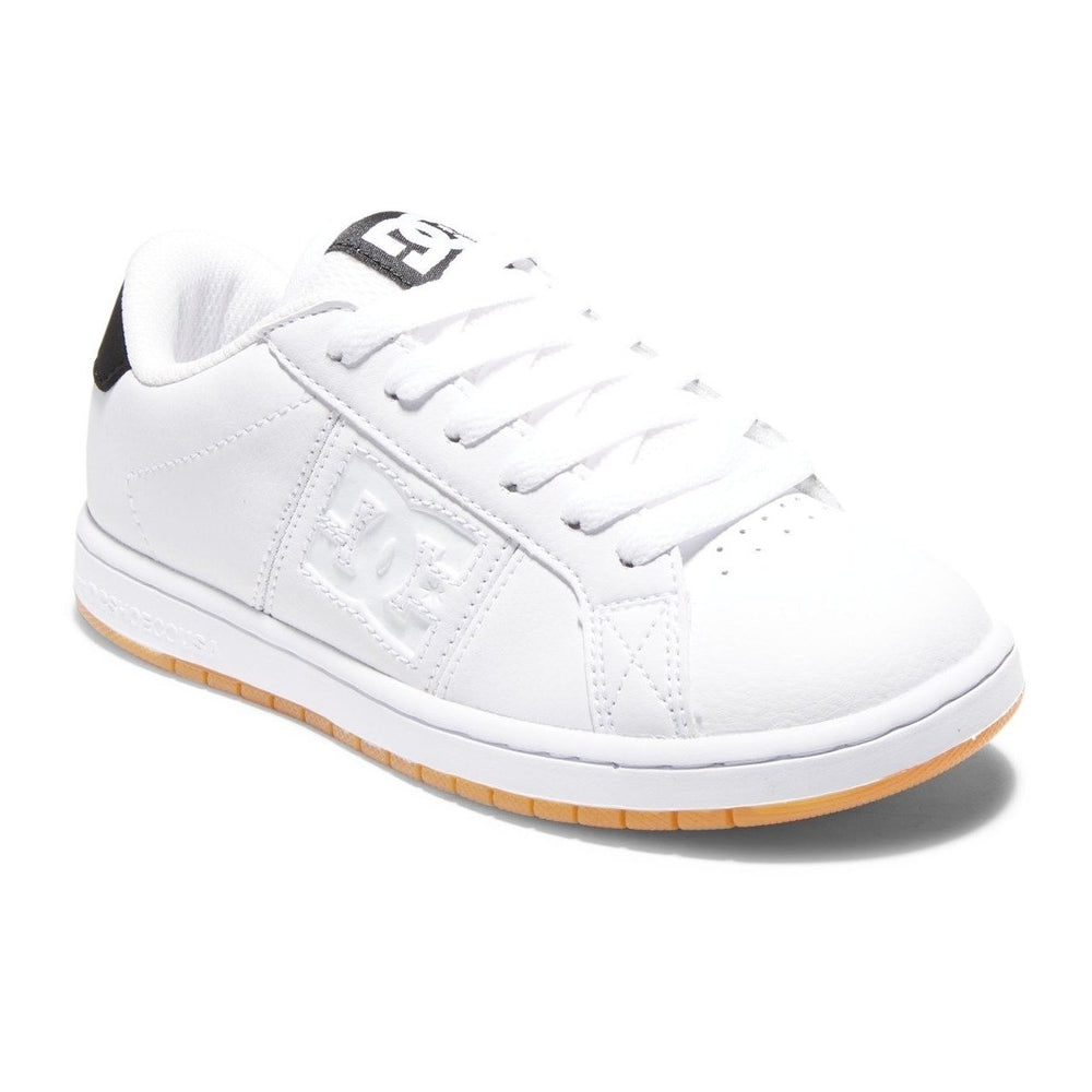 DC Shoes Unisex Kids Striker Shoes White/Gum - ADBS100270-WG5 WHITE/GUM Image 2