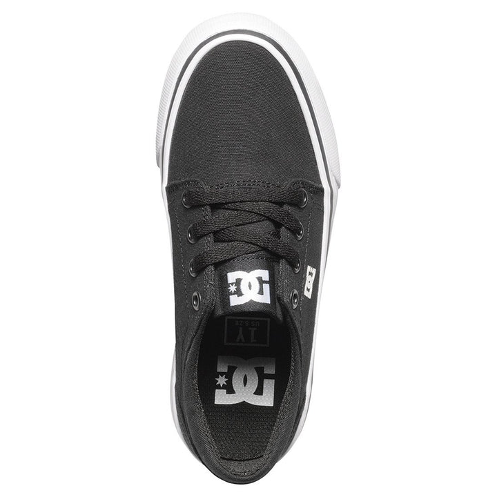 DC Shoes Mens Trase TX Shoed Black/White - ADBS300083-BKW BLACK/WHITE Image 4