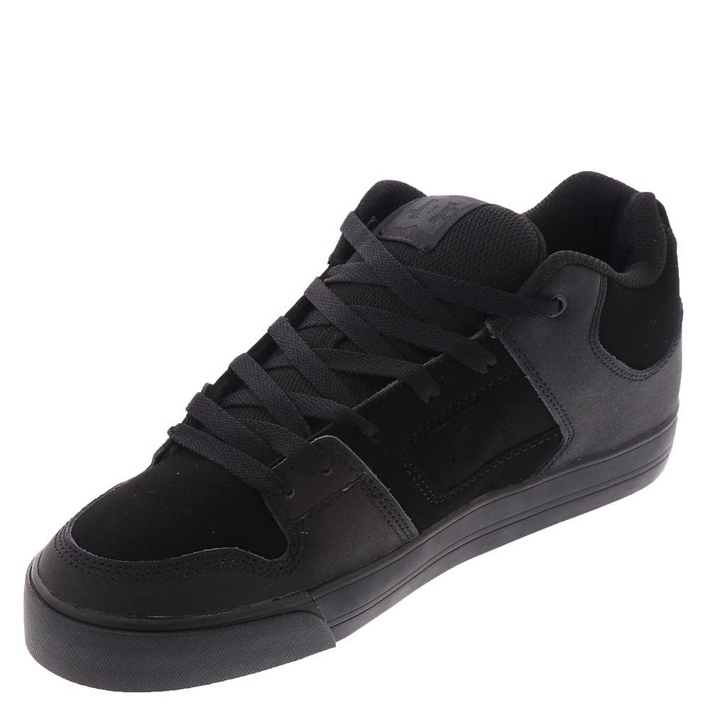 DC Mens Pure Mid Casual Skate Shoe XKSG Image 3