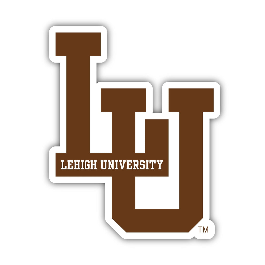 Lehigh University Mountain Hawks 4 Inch Vinyl Decal Magnet Officially Licensed Collegiate Product Image 1