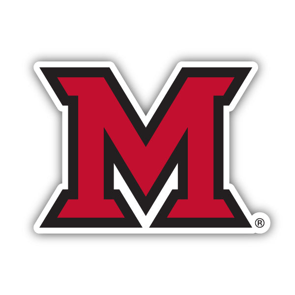 Miami of Ohio 4 Inch Vinyl Decal Magnet Officially Licensed Collegiate Product Image 1