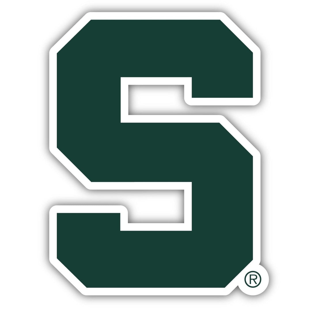 Michigan State Spartans 4 Inch Vinyl Decal Magnet Officially Licensed Collegiate Product Image 1