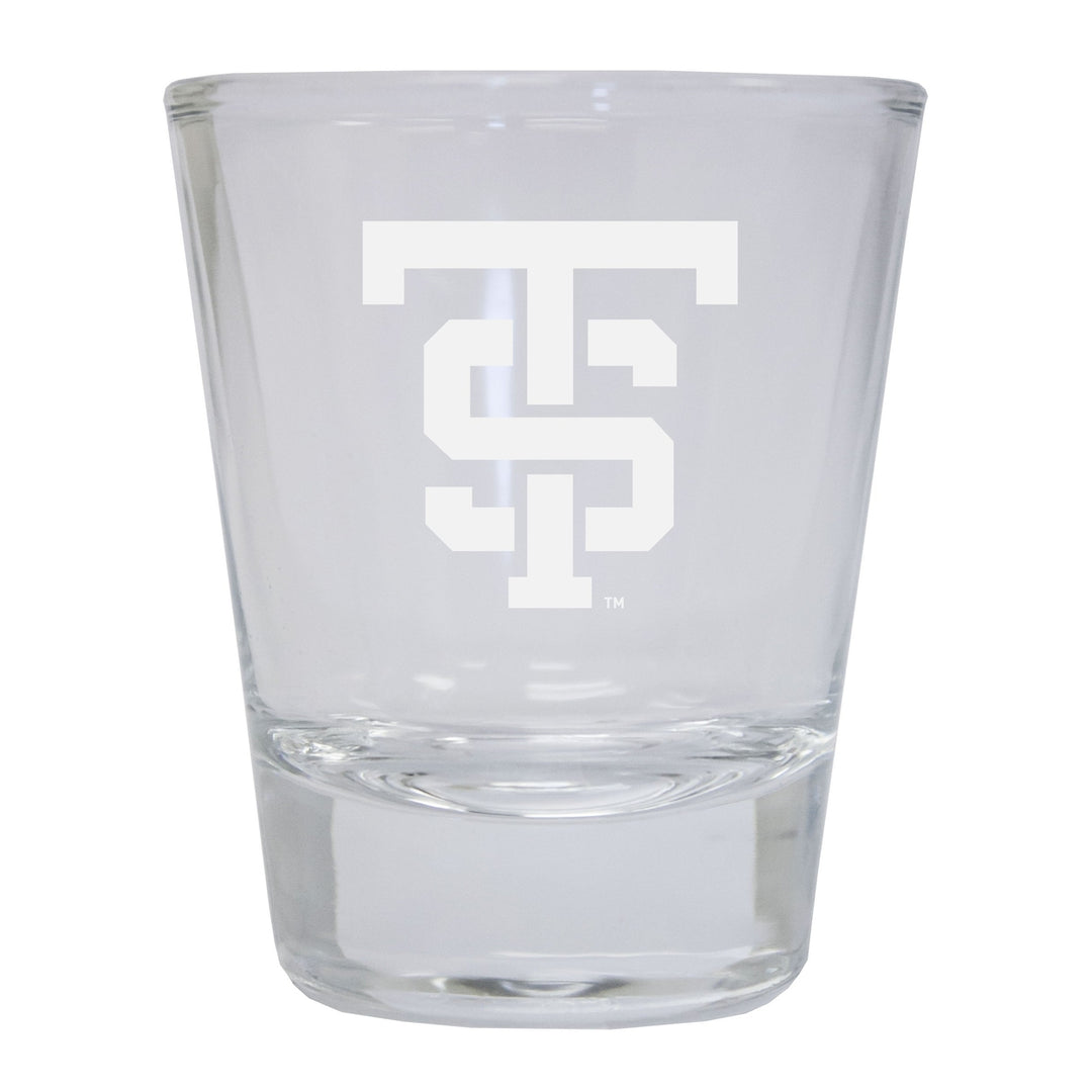 University of St. Thomas Etched Round Shot Glass Officially Licensed Collegiate Product Image 1