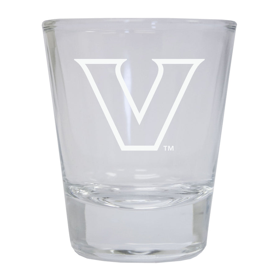 Vanderbilt University Etched Round Shot Glass Officially Licensed Collegiate Product Image 1