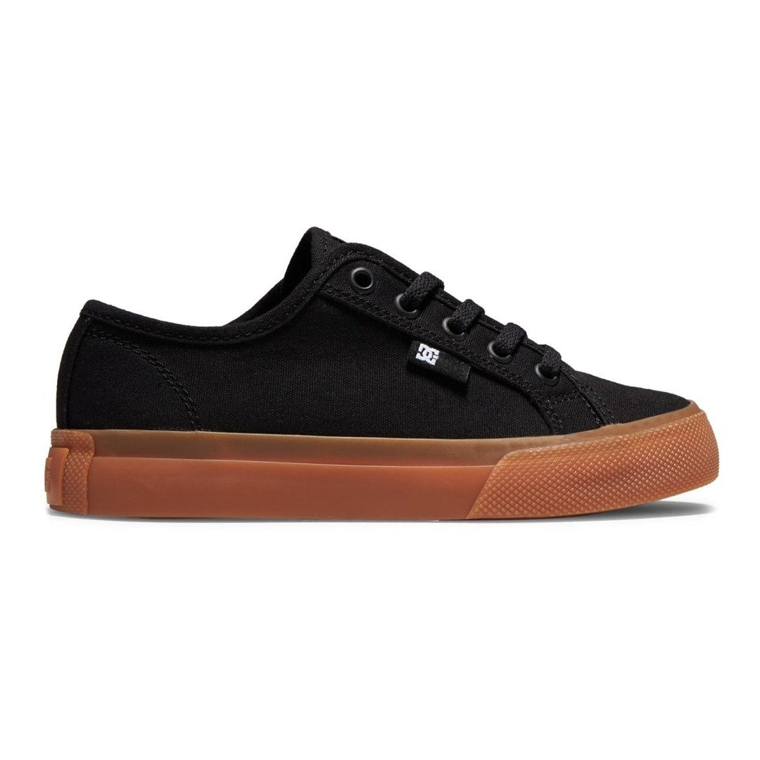 DC Shoes Unisex Kids Manual Shoes Black/Gum - ADBS300366-BGM BLACK/GUM Image 1