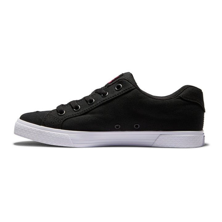 DC Shoes Womens Chelsea Shoes Black/Crazy Pink/Black - ADJS300243-BZB BLACK/CRAZY PINK/BLACK Image 3