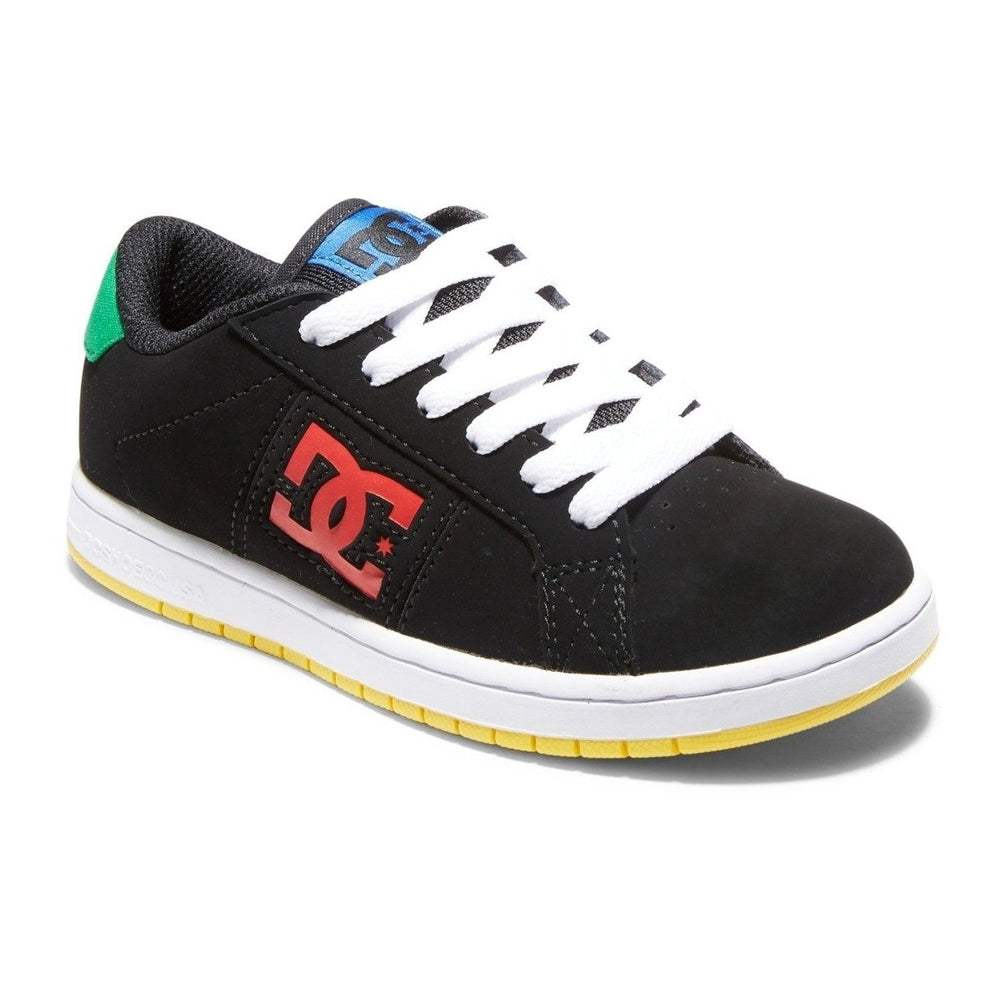 DC Shoes Unisex Kids Striker Shoes Black/Multi - ADBS100270-KMI BLACK/MULTI Image 2