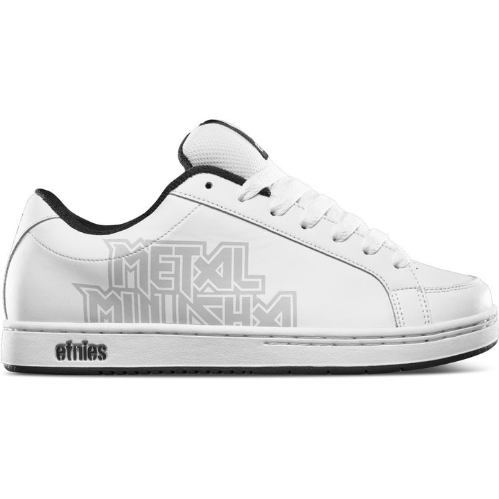 Etnies Mens Metal Mulisha Kingpin 2 Skate Shoe White - 4107000550-100 WHITE Image 1