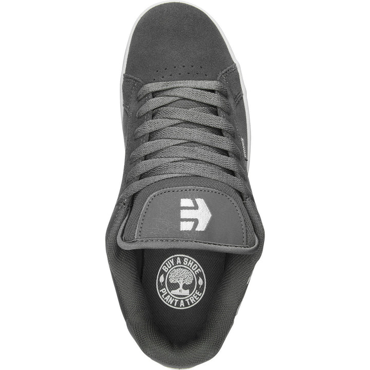 Etnies Mens Fader Skate Shoe Dark Grey/White/Gum - 4101000203-069 DARK GREY/ WHITE/GUM Image 3