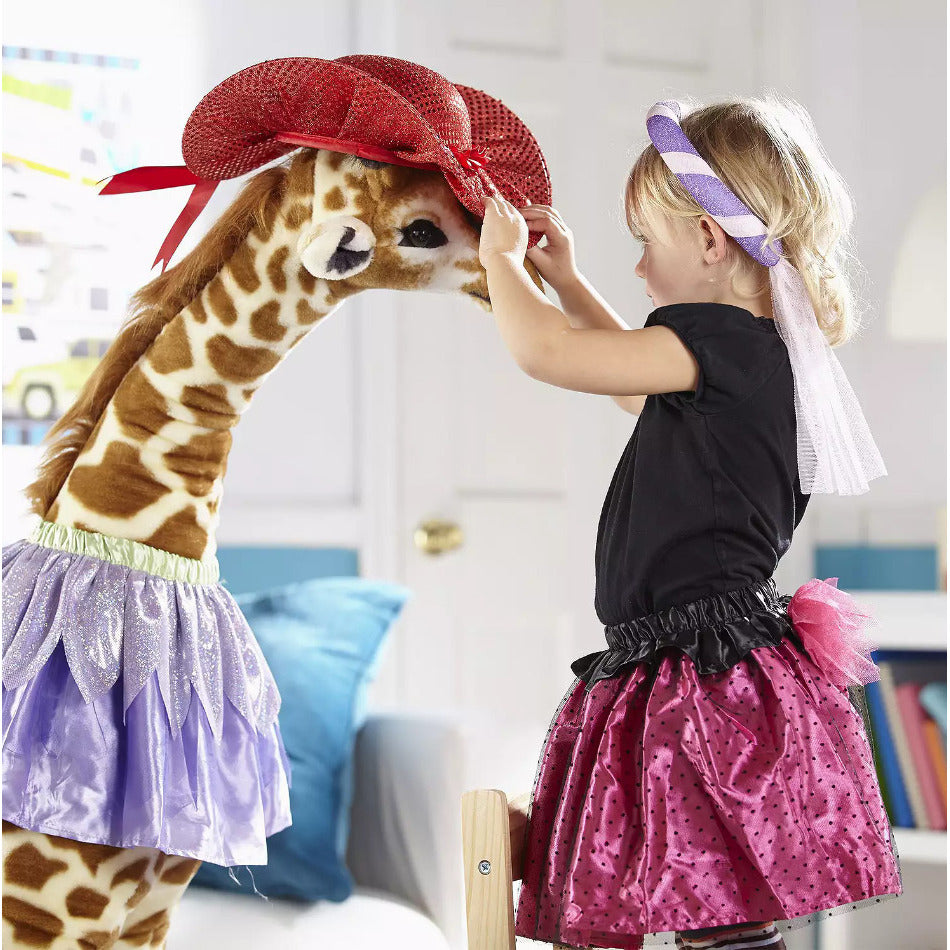 Melissa and Doug Giant Plush Giraffe- Image 4