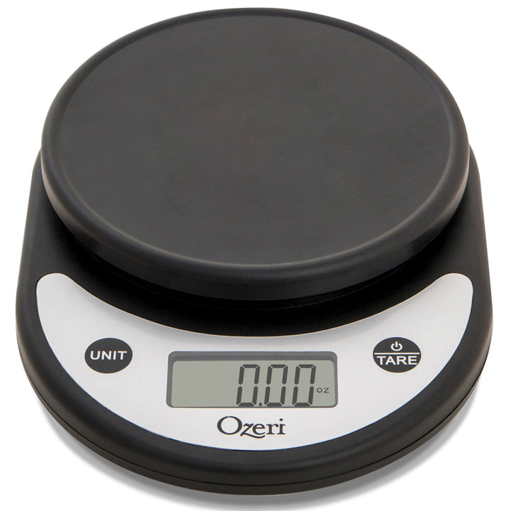 Ozeri Pronto Digital Kitchen Scale Multifunction 11lbs 5100g LCD Display Black Image 2