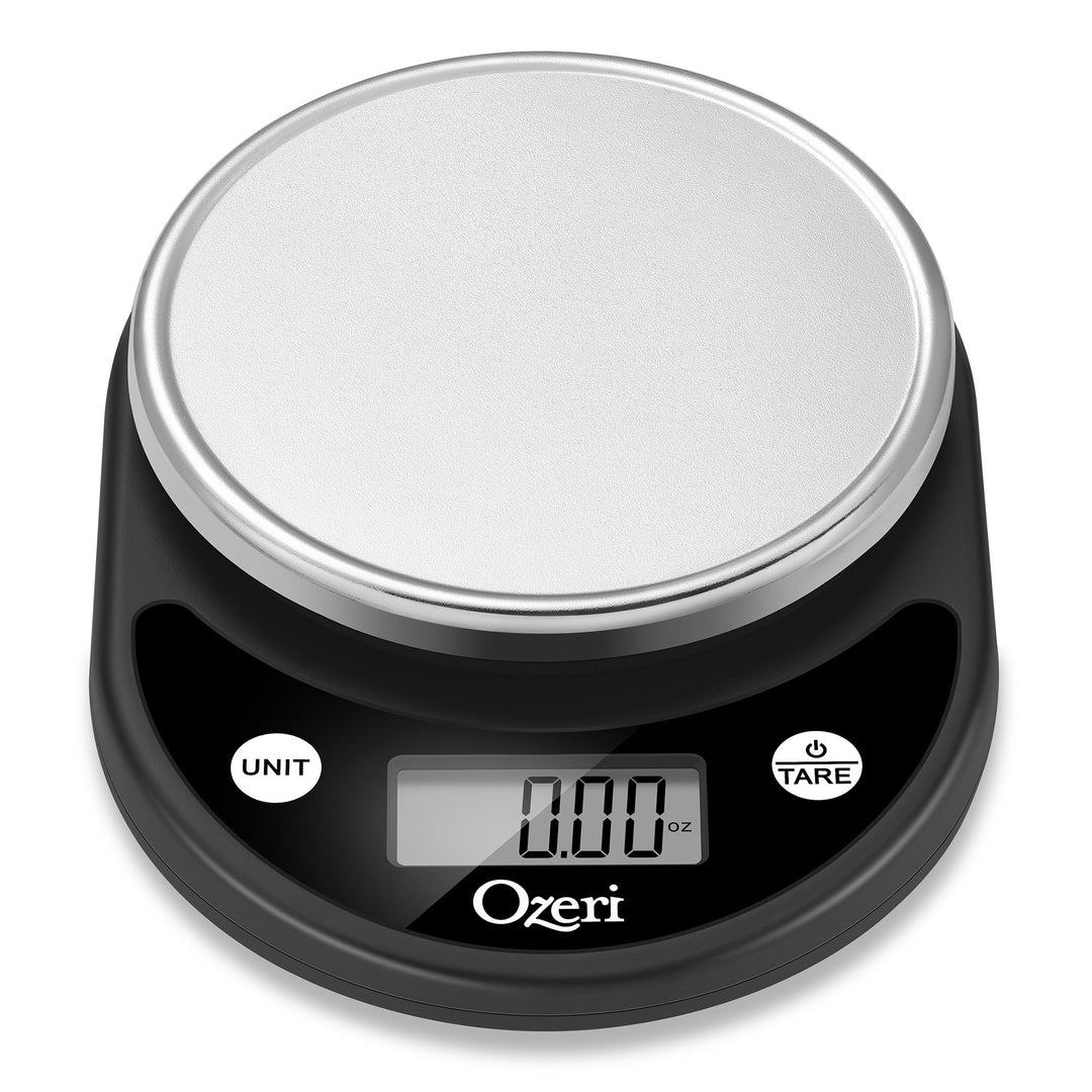 Ozeri Pronto Digital Kitchen Scale Multifunction 11lbs 5100g LCD Display Black Image 4