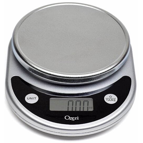 Ozeri Pronto Digital Kitchen Scale Multifunction 11lbs 5100g LCD Display Black Image 8