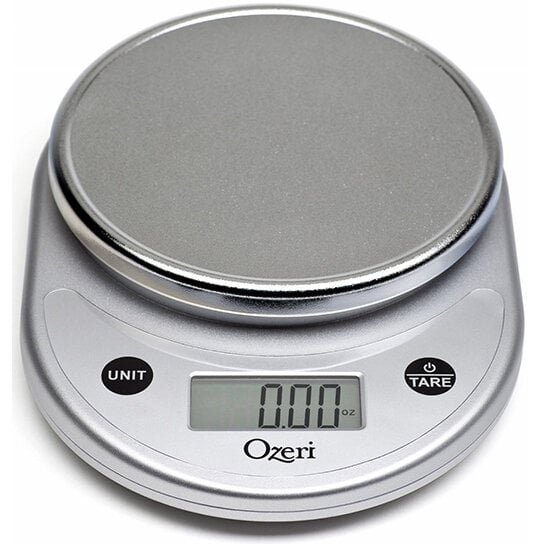 Ozeri Pronto Digital Kitchen Scale Multifunction 11lbs 5100g LCD Display Black Image 9