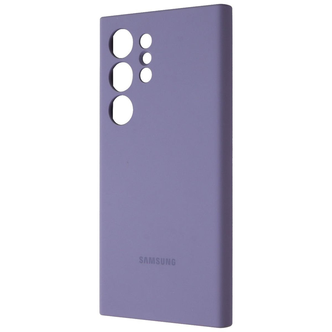 Samsung Official Silicone Case for Samsung Galaxy S24 Ultra - Violet Image 1