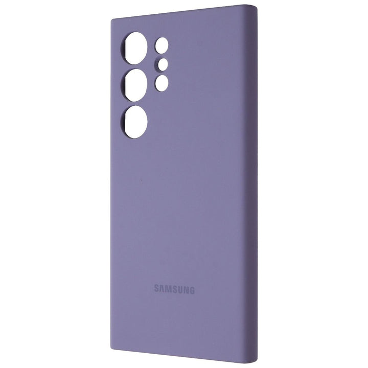 Samsung Official Silicone Case for Samsung Galaxy S24 Ultra - Violet Image 1