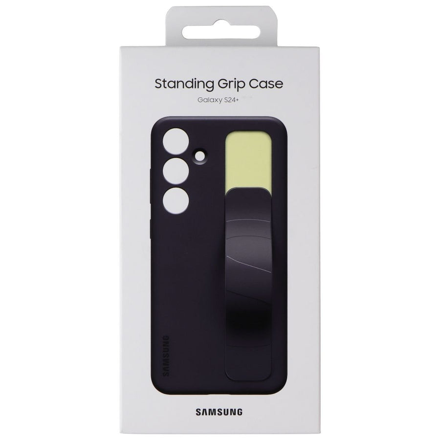 Samsung Official Standing Grip Case for Samsung Galaxy (S24+) - Dark Purple Image 1