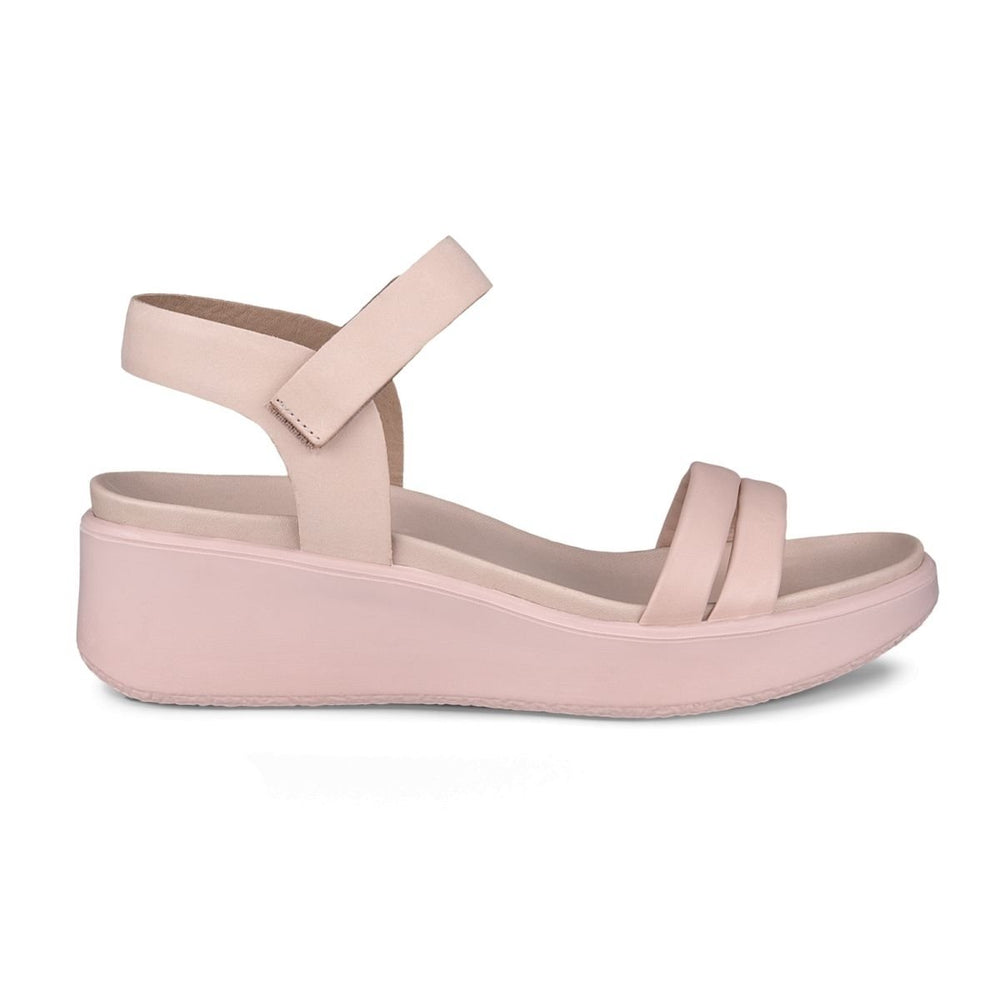 ECCO Womens Flowt LX Wedge Sandal Rose Dust/Rose Dust - 273303-50366 ROSE DUST/ROSE DUST Image 2