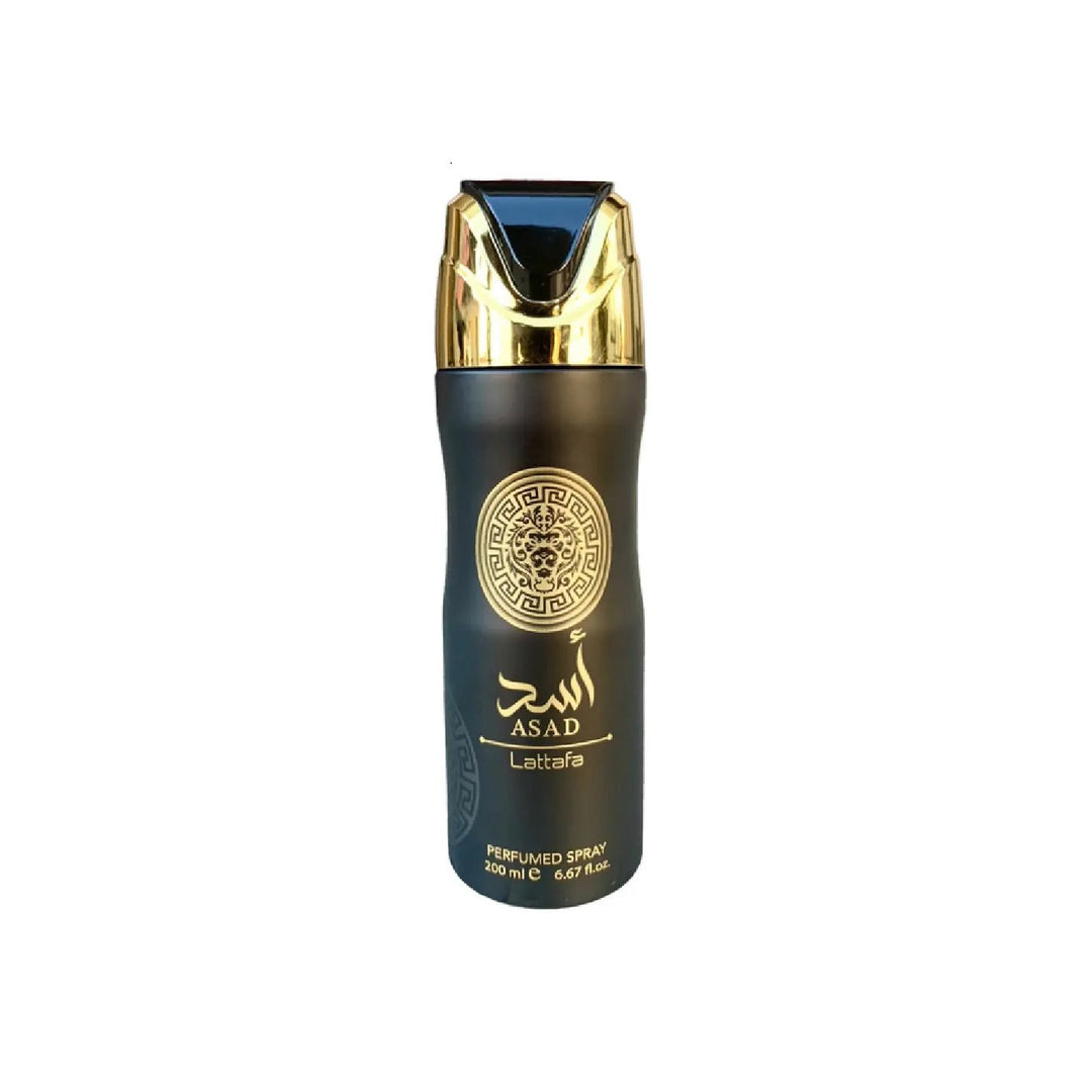 Lattafa Asad Perfumed Body Spray 6.67 oz for Men Bold Fragrance Modern Scent Image 1