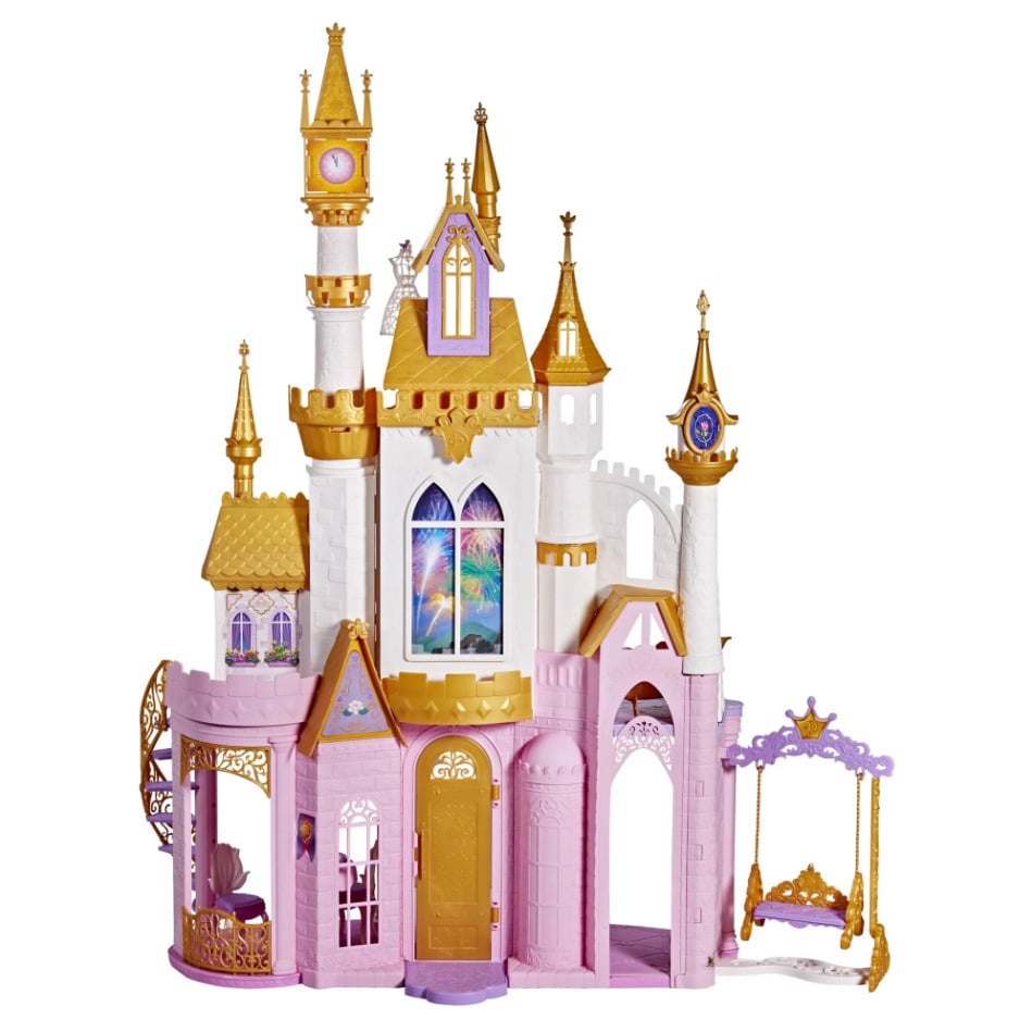 Disney Princess Ultimate Celebration Castle Doll House with Musical Fireworks Light Show- Image 2