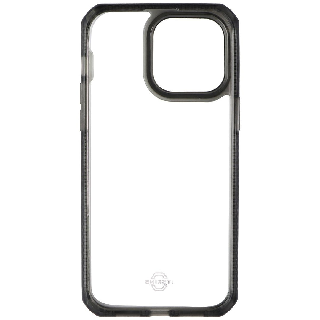 ITSKINS Hybrid_R Clear Case for Apple iPhone 14 Pro Max - Black/Transparent Image 3