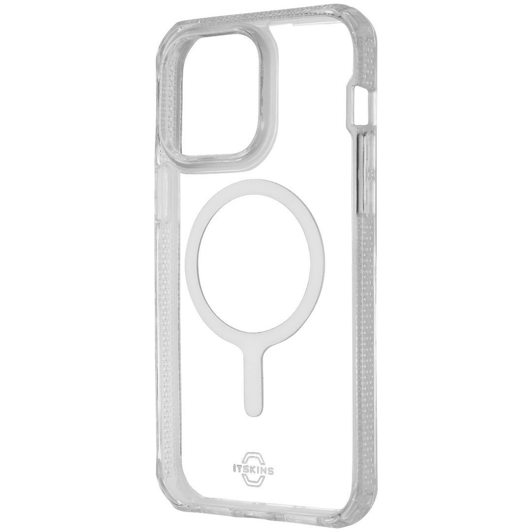 ITSKINS Hybrid_R Clear Case for MagSafe for iPhone 14 Pro Max - Transparent Image 1