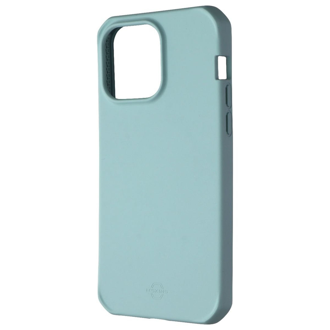 ITSKINS Hybrid_R Silk Case for MagSafe for Apple iPhone 14 Pro Max - Light Blue Image 1