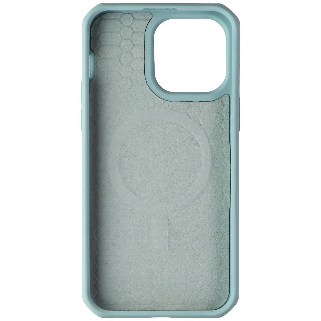 ITSKINS Hybrid_R Silk Case for MagSafe for Apple iPhone 14 Pro Max - Light Blue Image 3